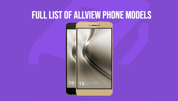 Full List of Allview Phone Models