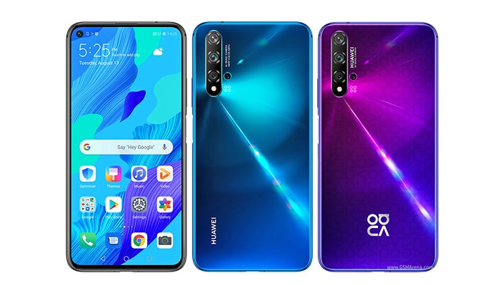 HUAWEI nova 5T phone model image